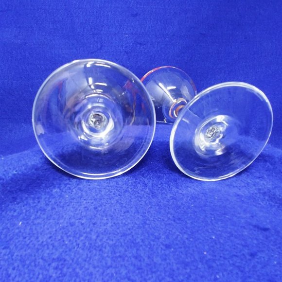 Water Wine Beverage Goblet by Pfaltzgraff "Mission Flower" Pattern Set of 2 - Picture 4 of 6